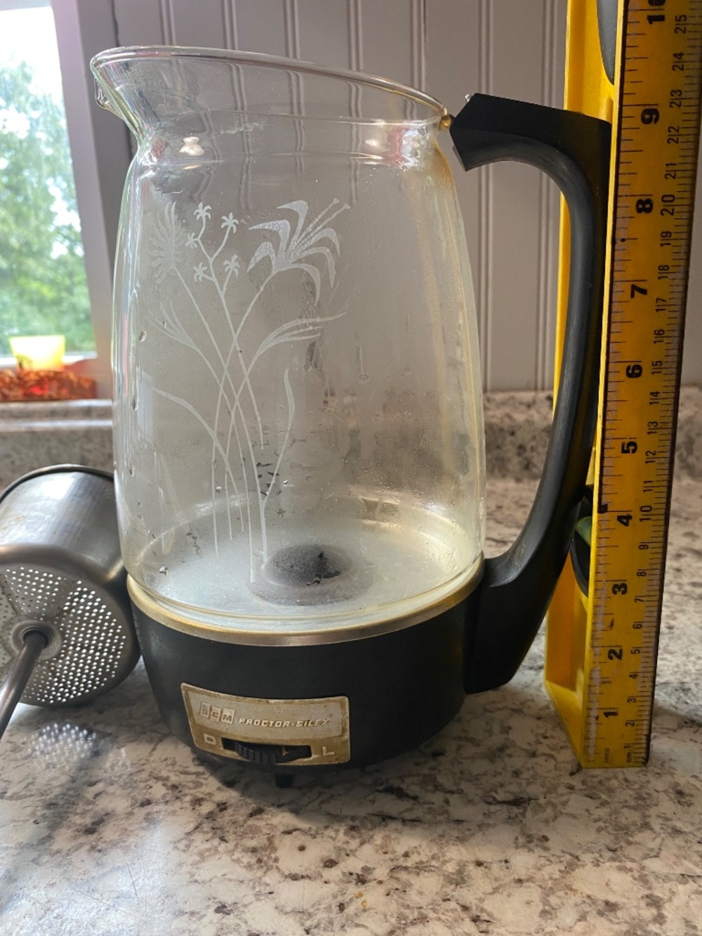 MCM vintage Glass Coffee Percolator - Picture 8 of 8